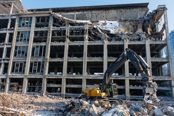 Commercial Building Demolition in Brighton