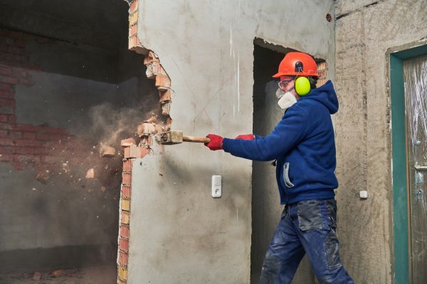 Concrete Wall Demolition in Brighton