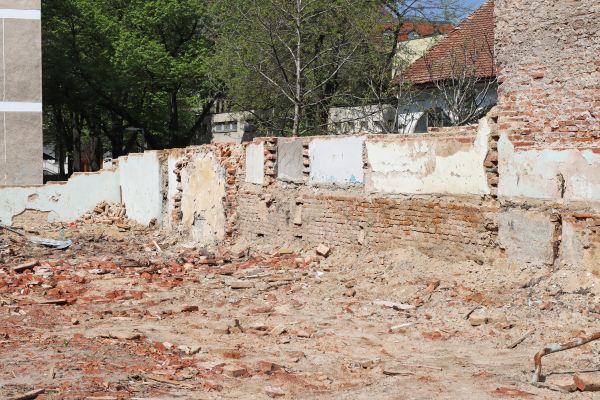 Brick Wall Demolition in Brighton